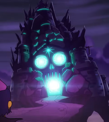 The appearance of the Gungeon in the animated launch trailer for Enter the Gungeon