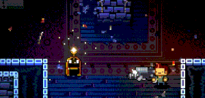 Mourning Star being fired. Shown is its laser targeting system focused on an enemy, then shortly a giant fiery laser falling from the sky destroying him.