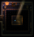A secret room that generated containing only a single Blank pickup, resulting in no net gain if a blank was used to enter