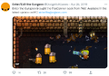 The twitter post in which Dodge Roll revealed the Poxcannon