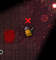 A Bullet Kin made invulnerable by the Last Bullet Standing modifier.